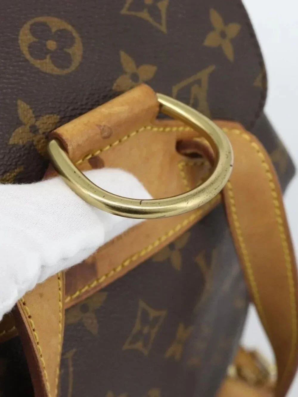 LOUIS VUITTON Monogram Montsouris MM Backpack M51136 LV Auth 188707